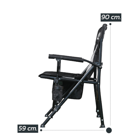  เก้าอี้สนาม Thai Adventure Cool Chair สีดำ_2